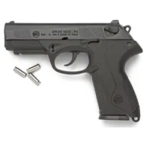 Replica P4 Automatic Blank Firing Gun Black Finish - 9mm