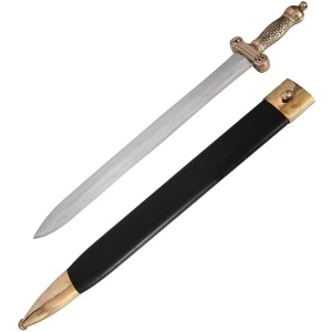 Civil War C.S.A. Artillery Sword w/Scabbard