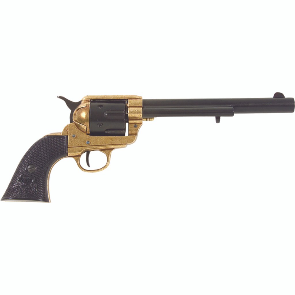 Old West Dual Tone Finish Cavalry Non-Firing Replica Revolver