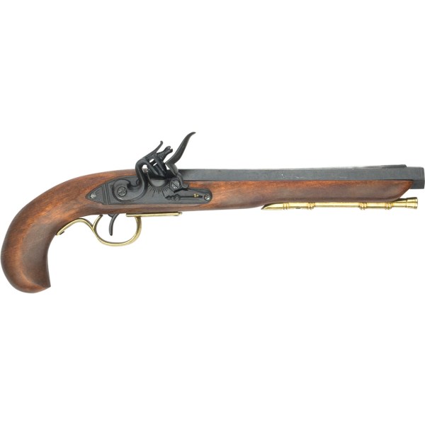 Kentucky Flintlock Pistol Brass