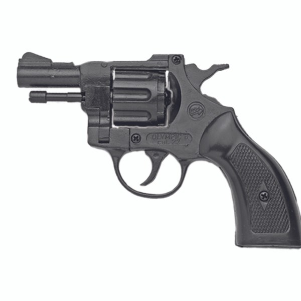 Olympic .22 Crimp Blank Firing Revolver with Composite Grips