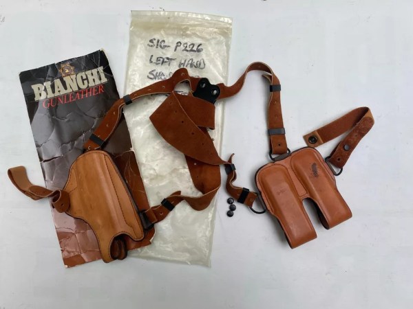 NOS 61 Bianchi Model 16H/L Left Hand Shoulder Holster