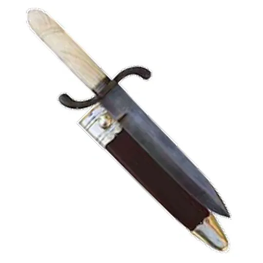 California Gold Rush Bowie Knife with Sheath