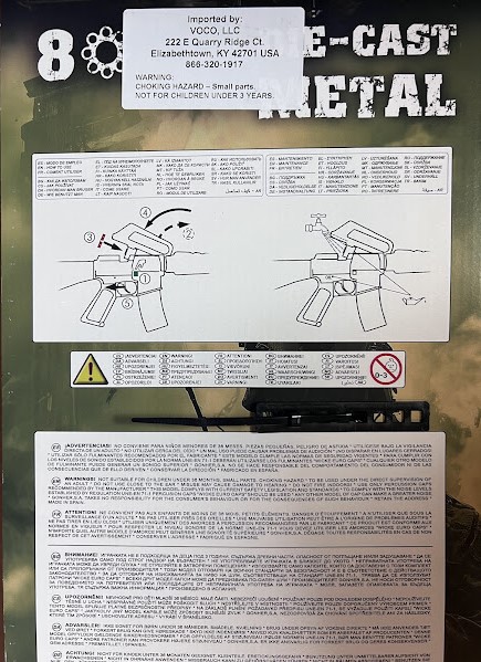Gonher M16 Army Toy Rifle