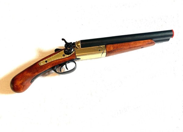 1881 Street Howitzer Non-Firing Gun Brass Trim