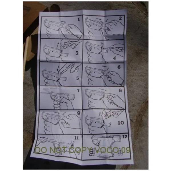 Liberator Instruction Sheet