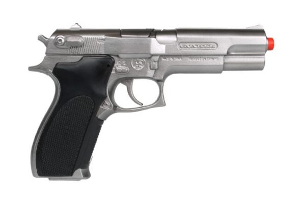 POLICE AUTO S&W MODEL 45 STYLE CAP GUN