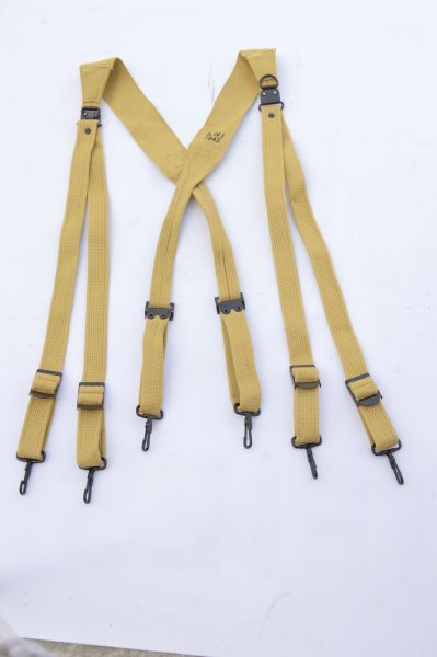 WWII US Army M1936 Combat Suspenders Reproduction