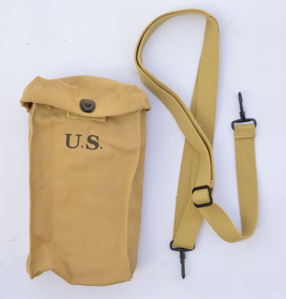 WWII US Army Paratroopers Thompson SMG 30Rds Magazine Bag Reproduction