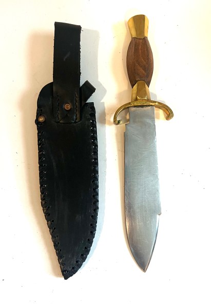 Jim Bowie Alamo Knife with Sheath