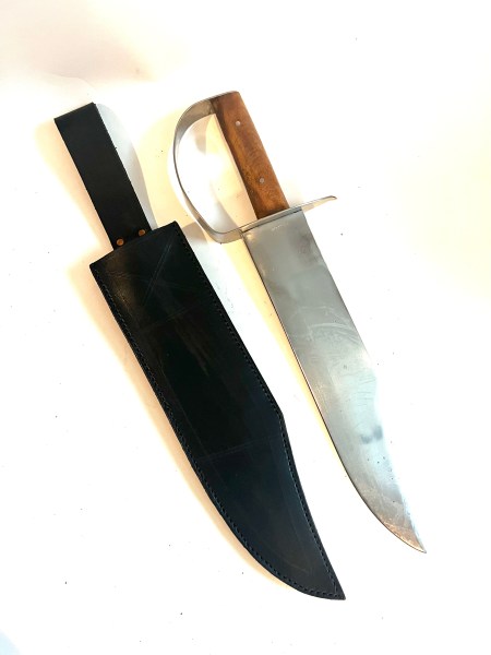 Confederate "D" Guard Bowie Knife with Sheath