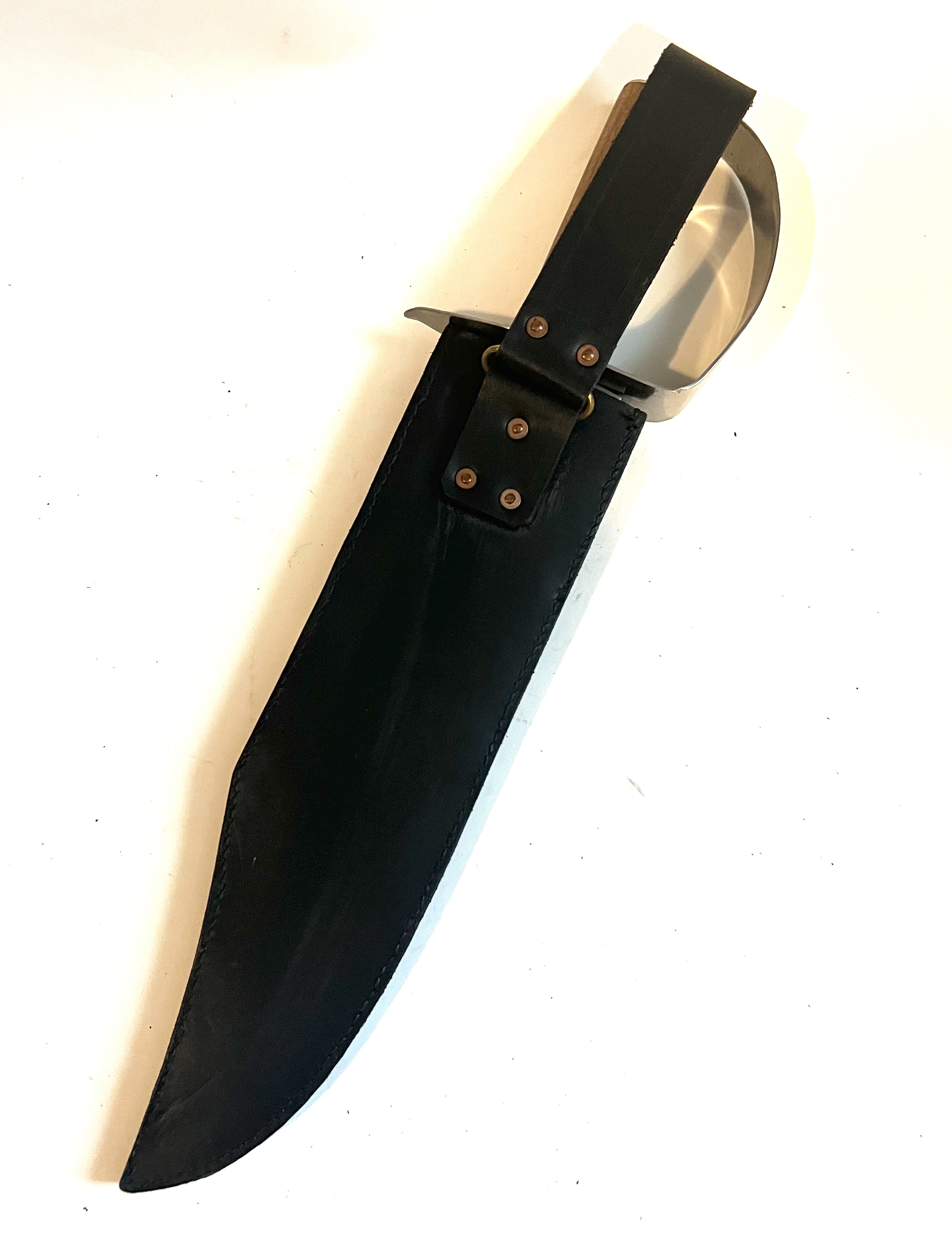 Confederate "D" Guard Bowie Knife with Sheath